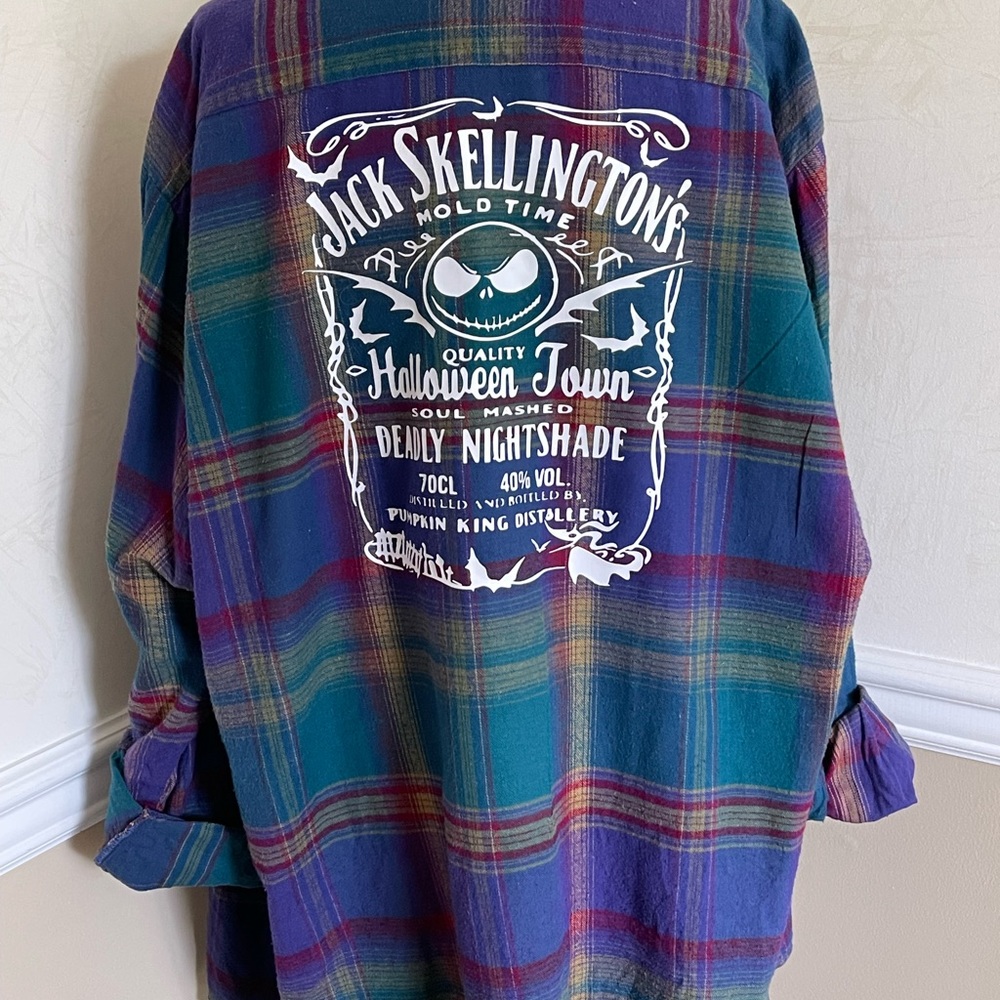 Custom Halloween Flannel
